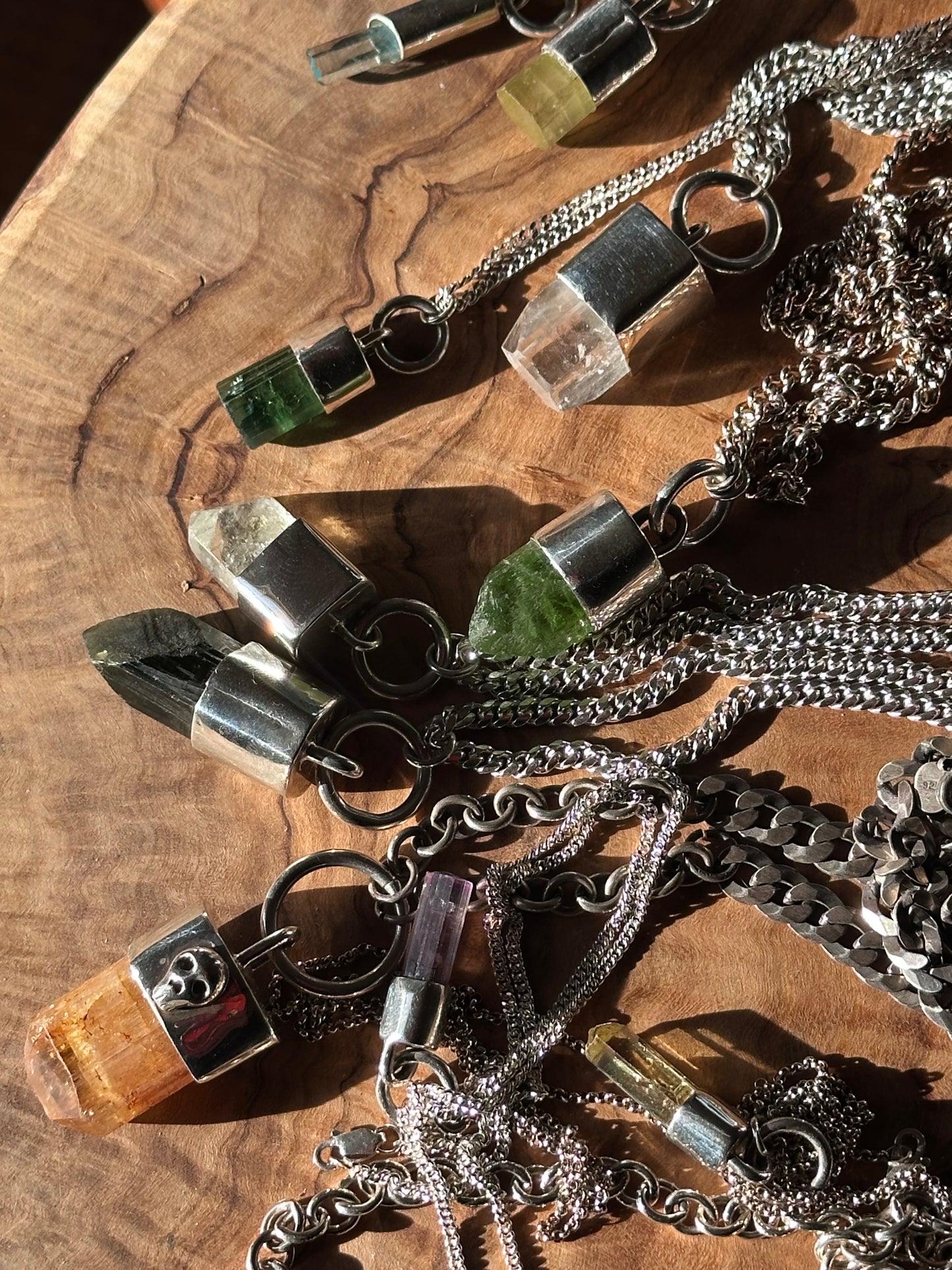 peridot crystal talisman