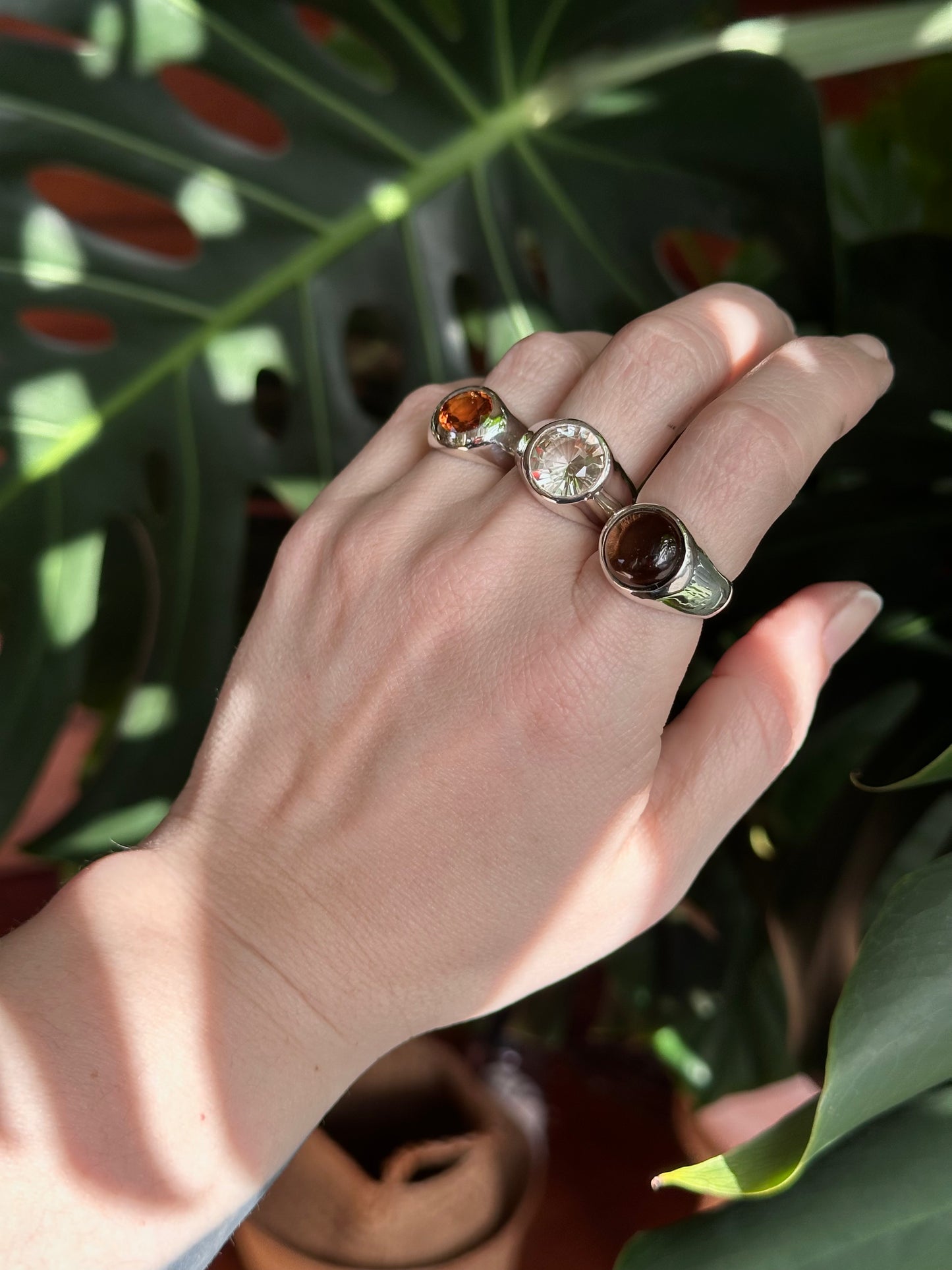topaz statement ring