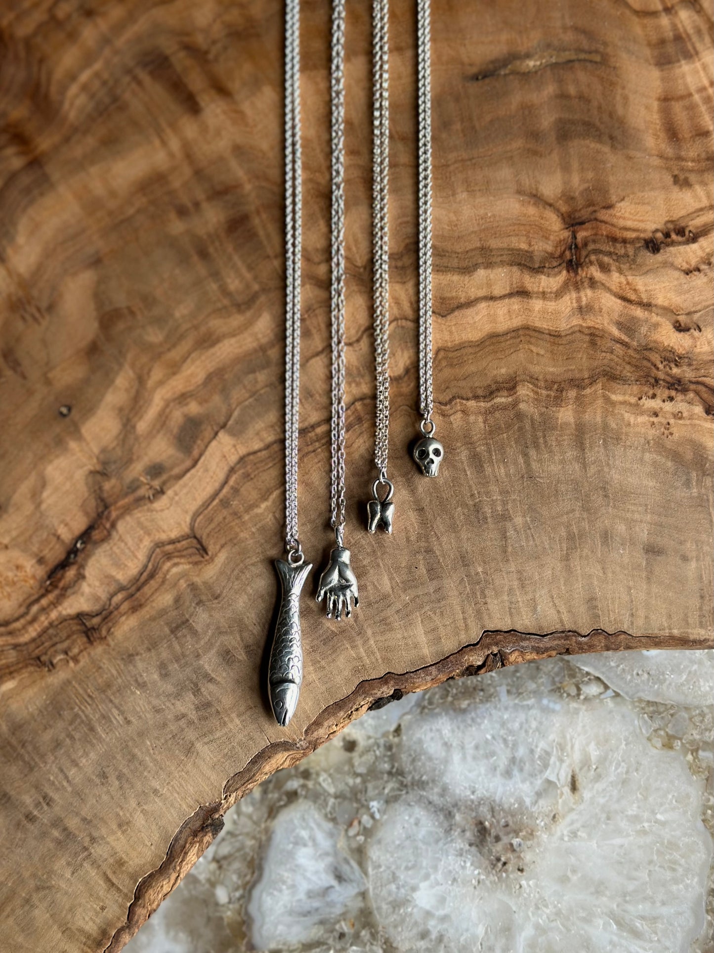 tooth necklace