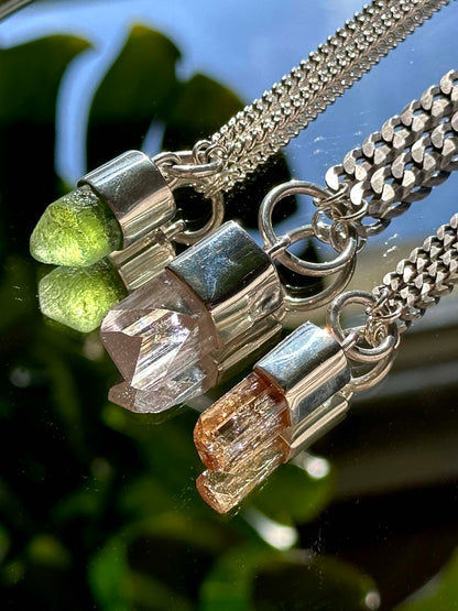 peridot crystal talisman