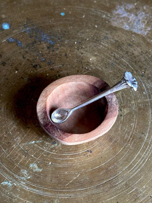 chanterelle salt spoon