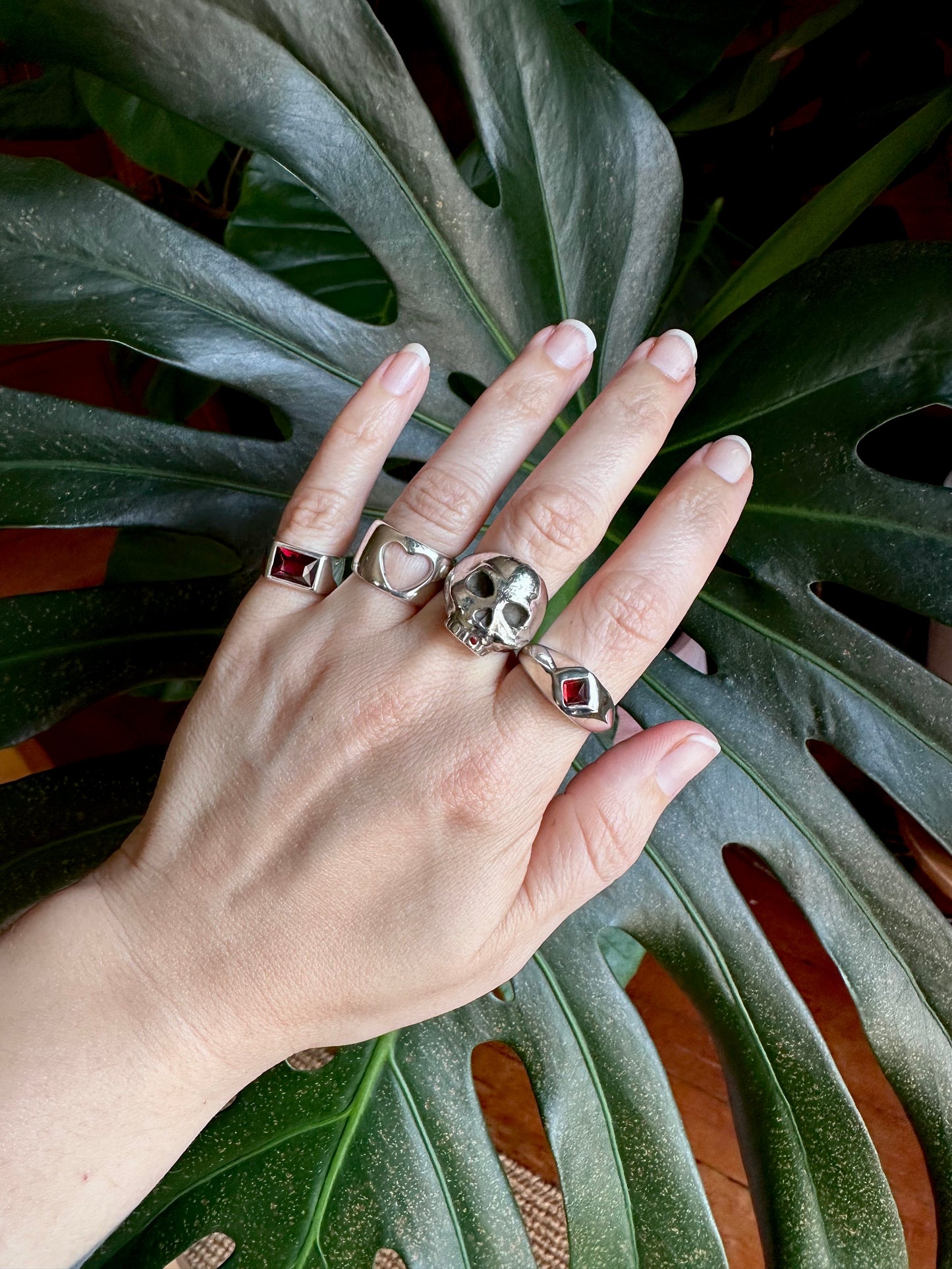 garnet ring