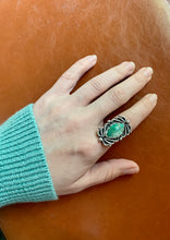 Load image into Gallery viewer, ornate australian variscite ring