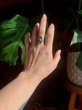 Load image into Gallery viewer, oval turquoise ring